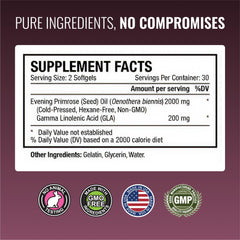 All-natural, third-party tested purity seal