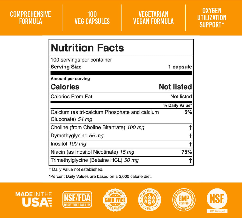 Apricot Power B-15 Pangamic Acid capsules