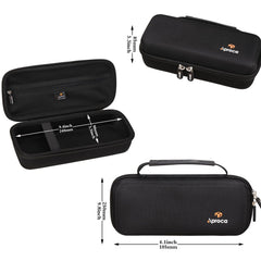 Close-up of the ergonomic handle on the Aproca protective case