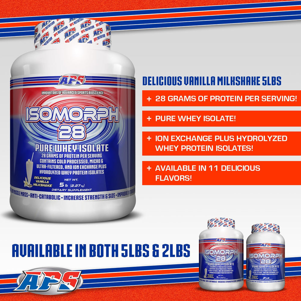 APS Nutrition Isomorph 28 mix-in bowl captures quick preparation and smooth texture for post-workout recovery