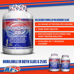 APS Nutrition Isomorph 28 mix-in bowl captures quick preparation and smooth texture for post-workout recovery