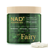 Hero image of APU.Fairy NAD supplement bottle