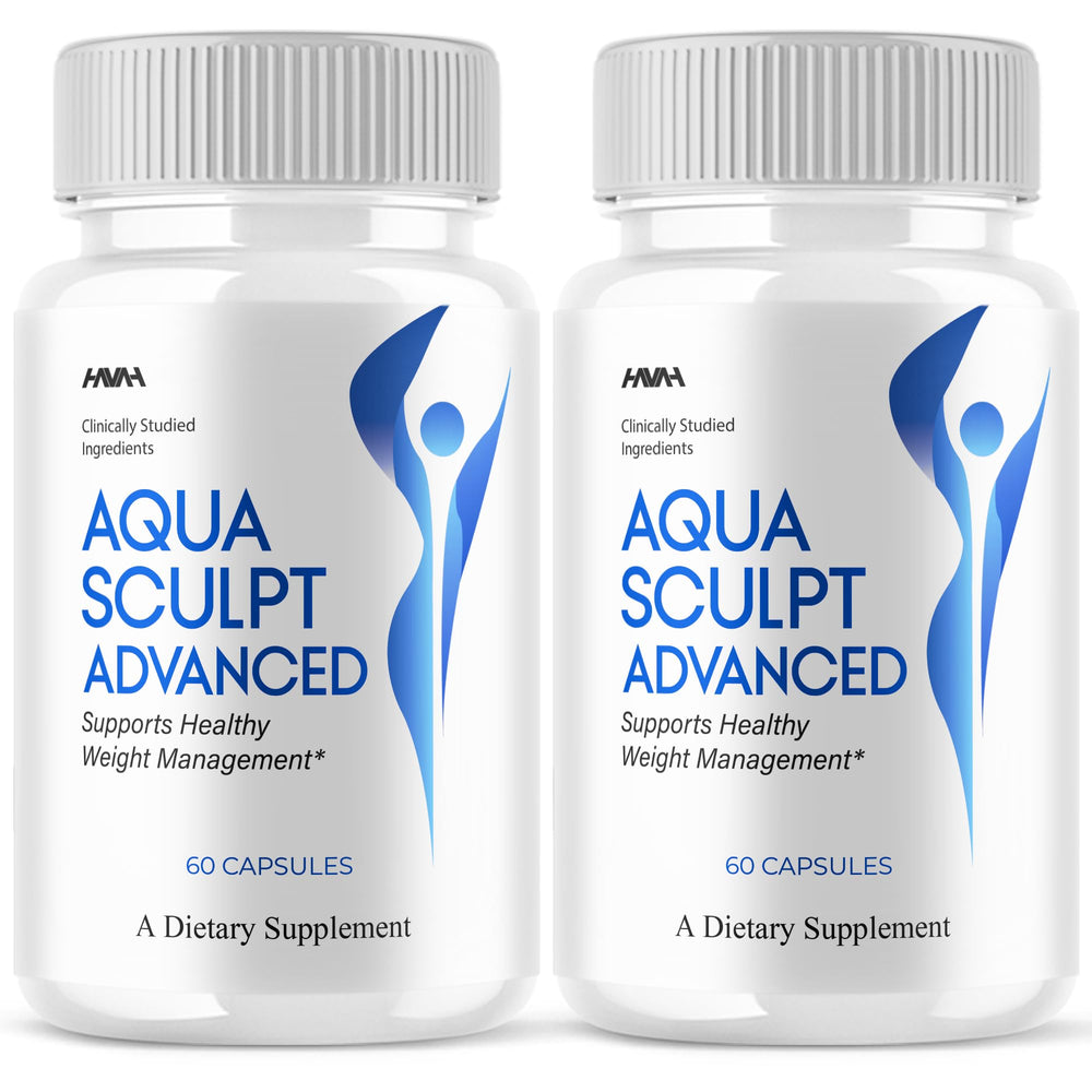 Aqua Sculpt Advanced Formula bottle - front view