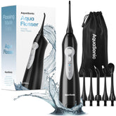 Front view of AquaSonic Aqua Flosser
