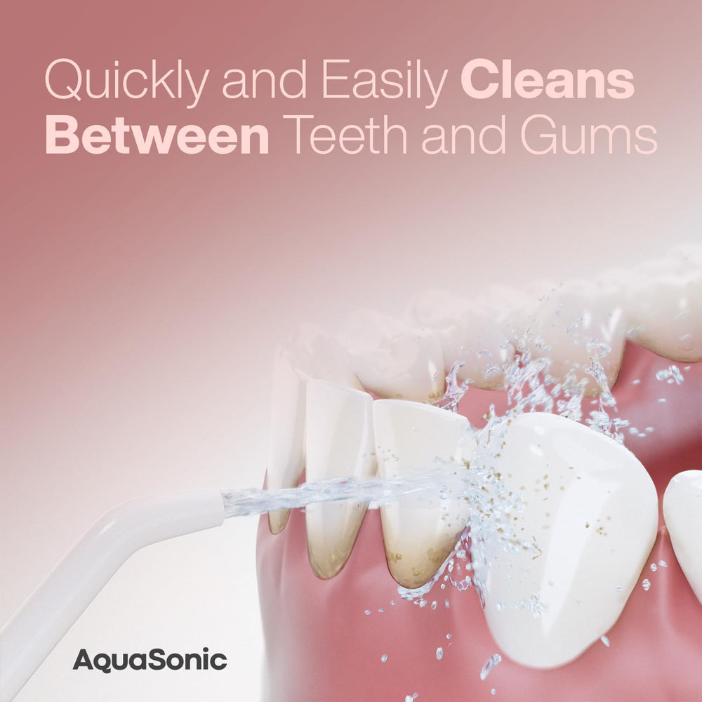 Product in use: Aqua Flosser PRO for oral care