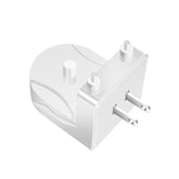 AquaSonic white wall charger mounted on bathroom wall for Black and Vibe series toothbrushes