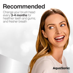 ADA Accepted AquaSonic ProFlex brush heads branding