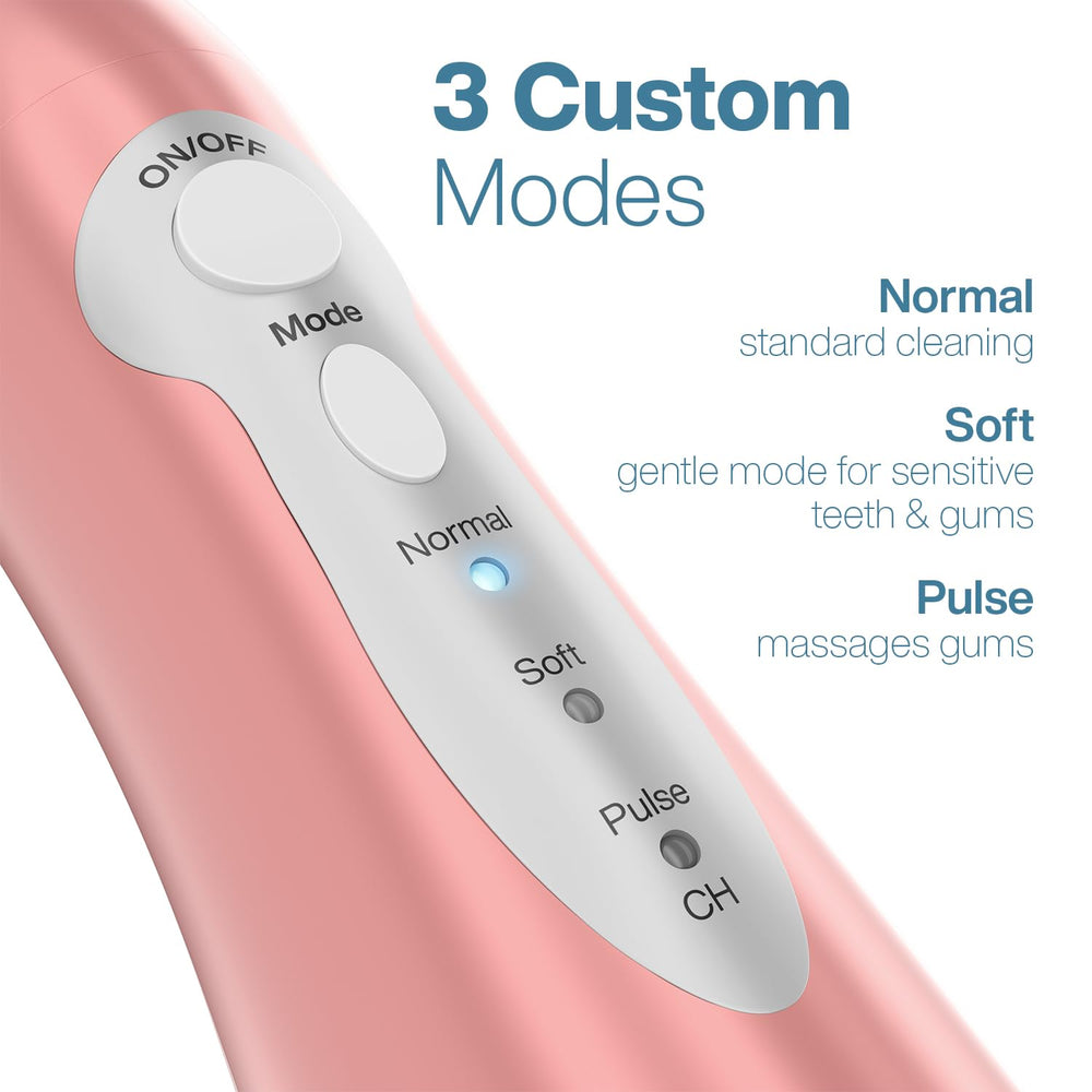 Waterproof design of AquaSonic Water Flosser