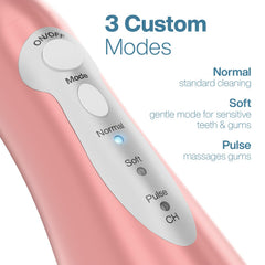 Waterproof design of AquaSonic Water Flosser