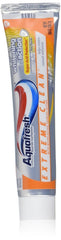Usage tips for twice daily brushing with Aquafresh Extreme Clean