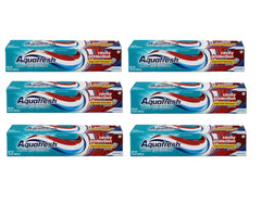 Aquafresh Cavity Protection toothpaste tubes Cool Mint 5.6 oz pack of 6