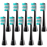 AquaSonic Black Series replacement brush heads pack - front view