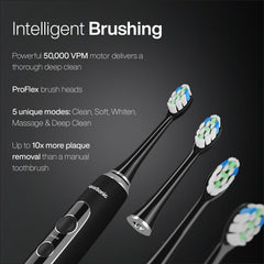 Compact water flosser with 600ml tank and 10-level water pressure