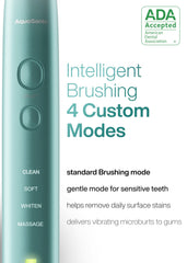 Eight DuPont brush heads included with the Aquasonic Vibe Series