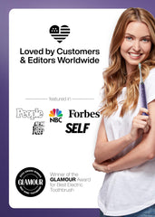 ADA Accepted badge for Aquasonic Vibe Series toothbrush