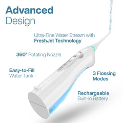 Orthodontic and periodontal tips included with AquaSonic
