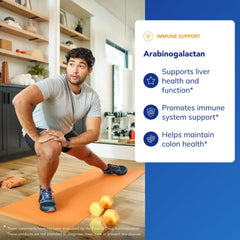 Arabinogalactan promoting digestive health and microflora balance