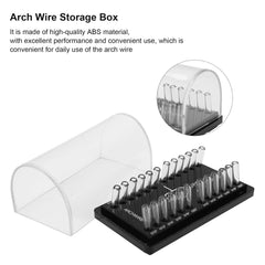 Large capacity holds up to 24 arch wires