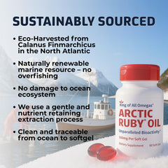 60 softgels pack of Arctic Ruby Oil