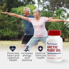 Calanus oil wax ester illustration for Arctic Ruby Oil