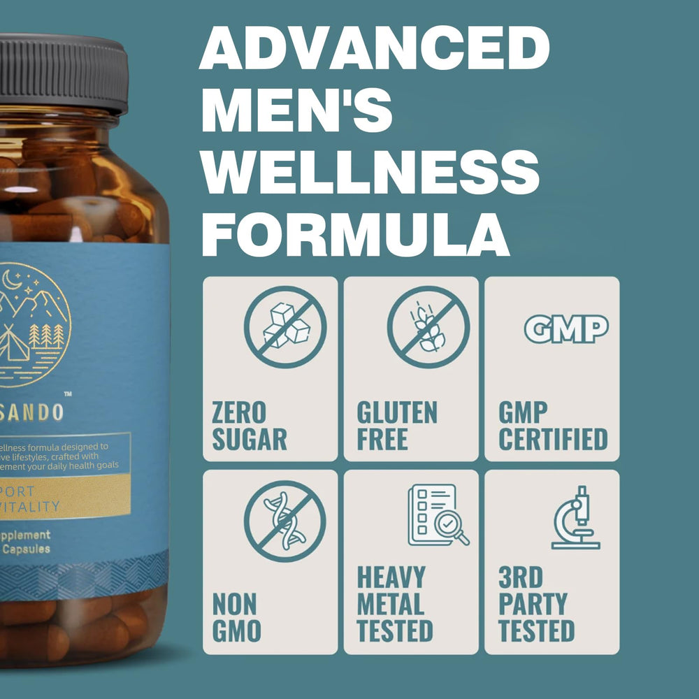 Ardocme Advanced Supplement capsules offer convenient daily energy support.