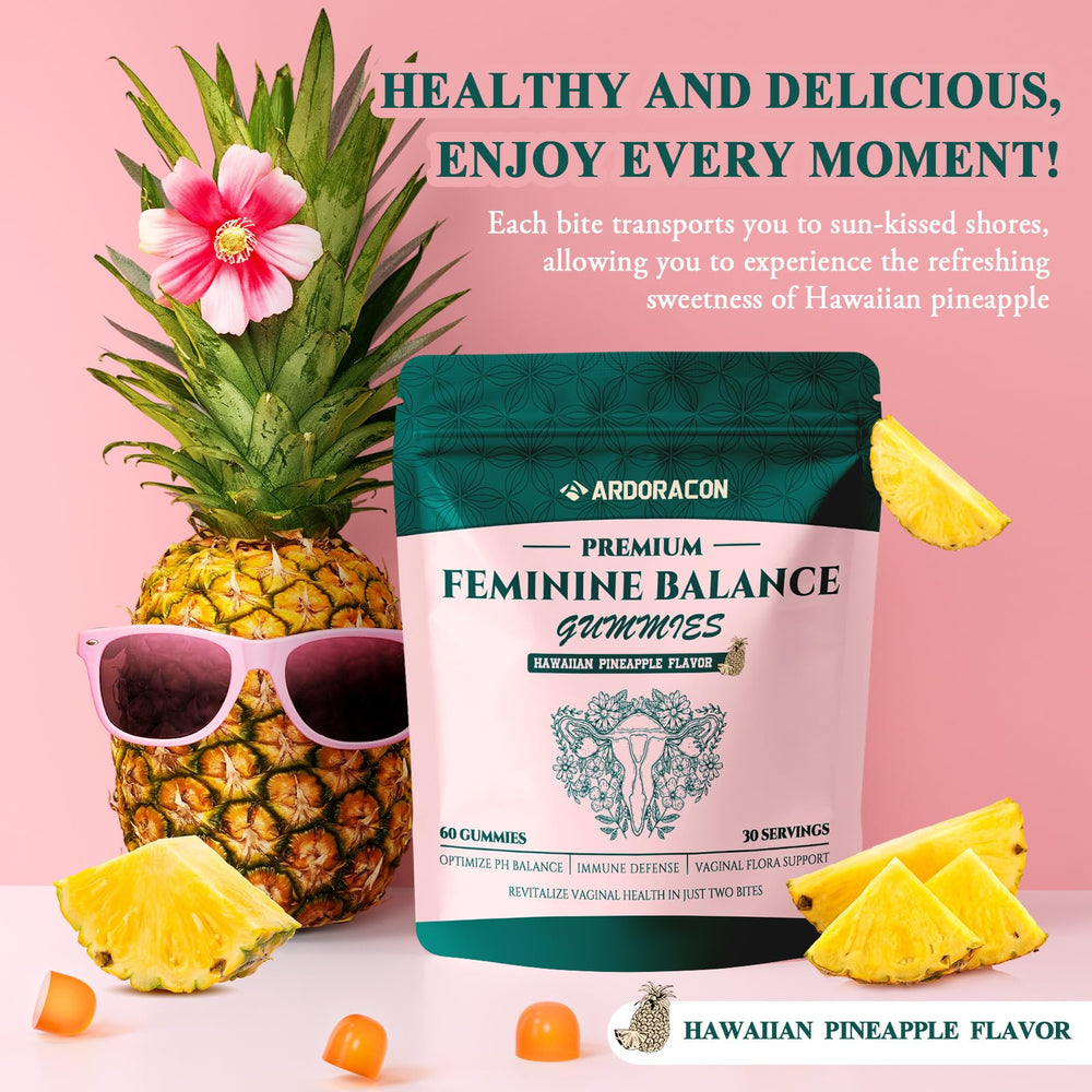 Two gummies on a white background for daily use