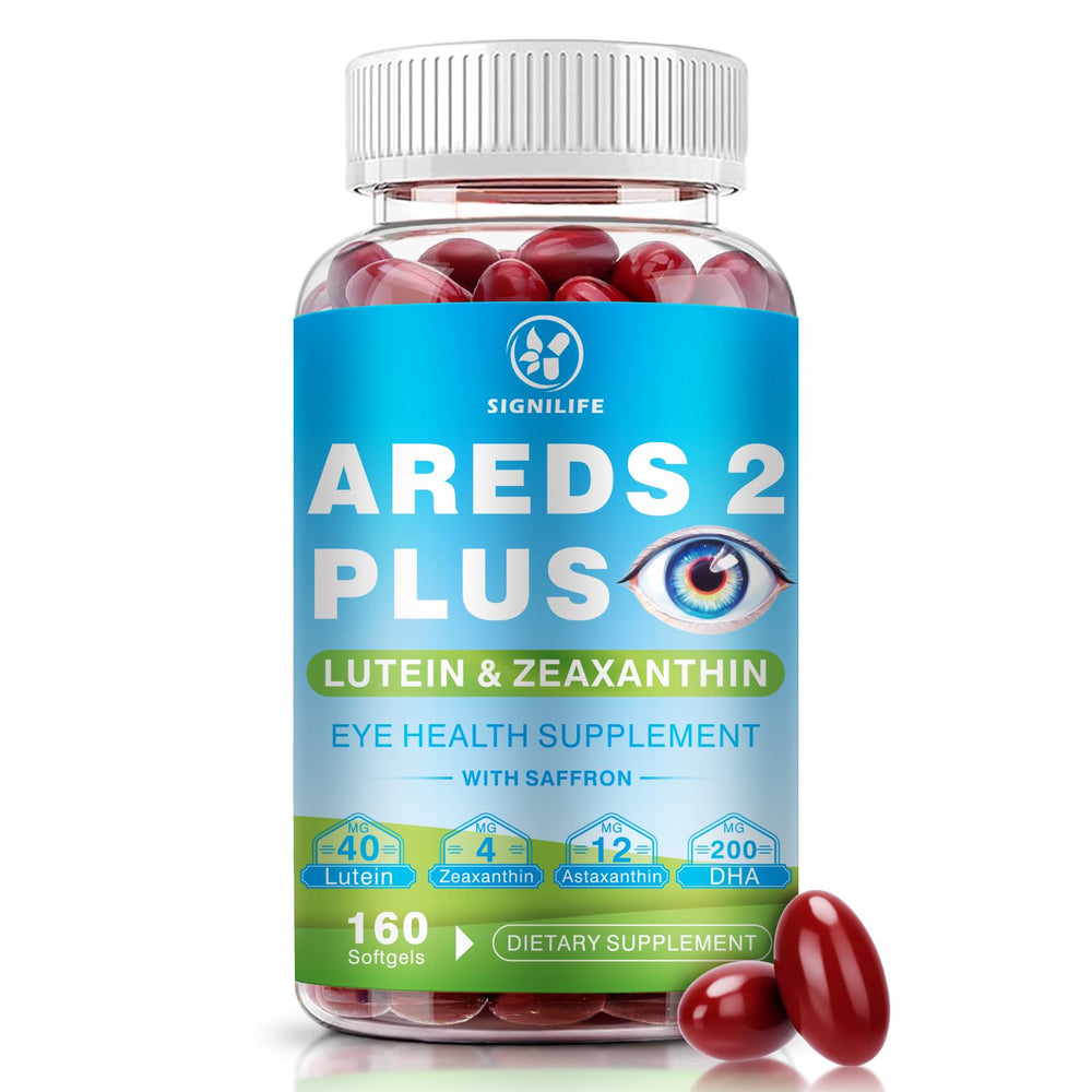 AREDS 2+ Advanced Eye Vitamins Softgels 160-count hero image