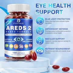 Graphic highlighting AREDS2 ingredients and micronutrients