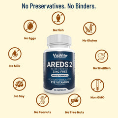 AREDS 2 ingredients including vitamins E and C for eye health