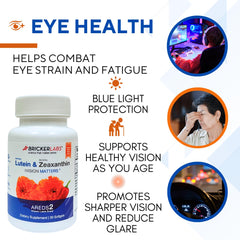 AREDS2 lutein source and zeaxanthin supplement label
