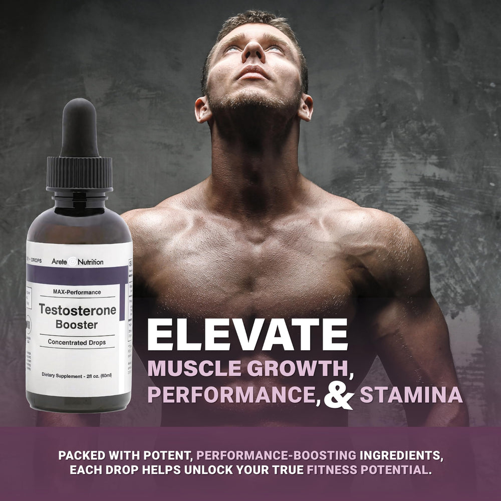 Arete Nutrition testosterone booster formula features Tribulus terrestris ingredient spotlight for endurance support.