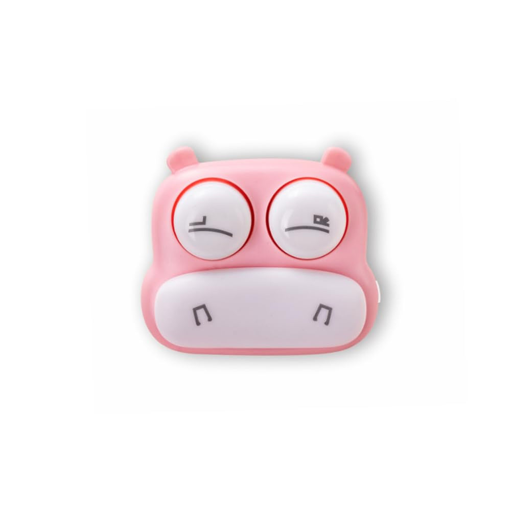 ARFUKA pink portable ultrasonic contact lens cleaner – front view
