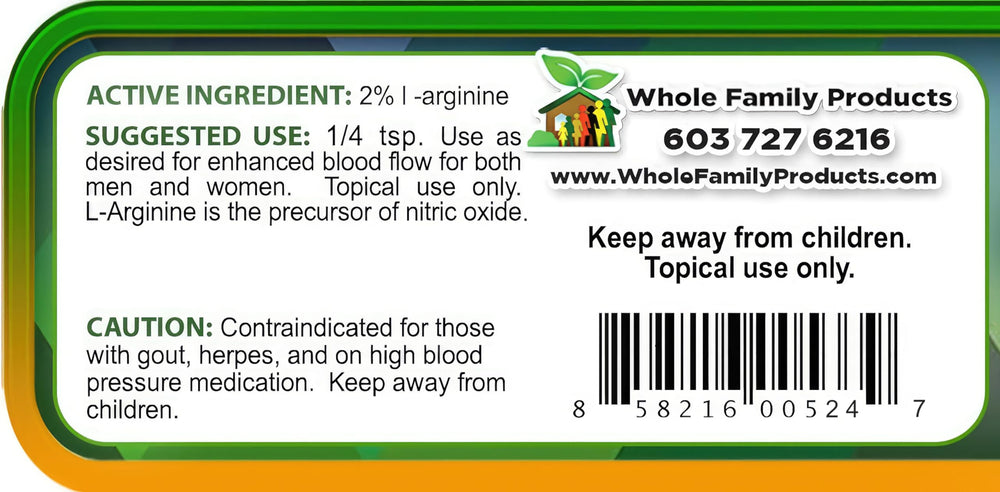 Applying Arginine Cream to skin