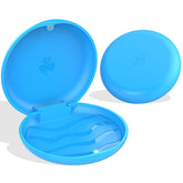 ARGOMAX 2-Pack Retainer Case Blue — Front View