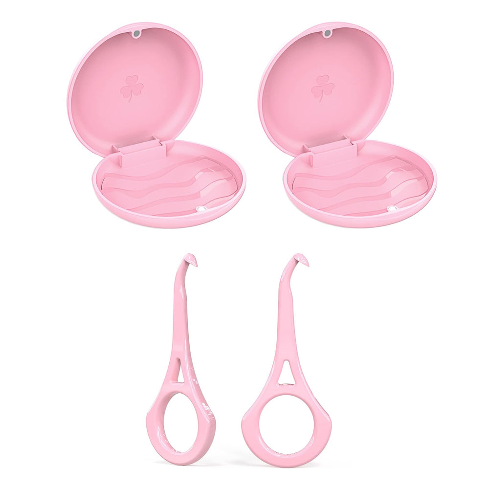 Front view of the ARGOMAX 2-pack retainer case