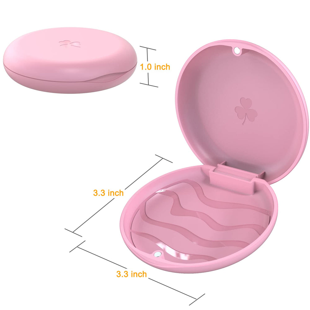 Interior layout showing compartments for aligners and retainers