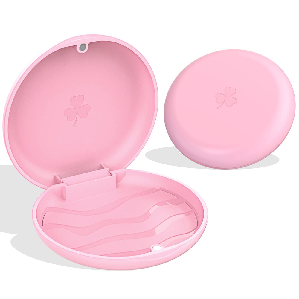 ARGOMAX 2 Pack Retainer Case pink – open view