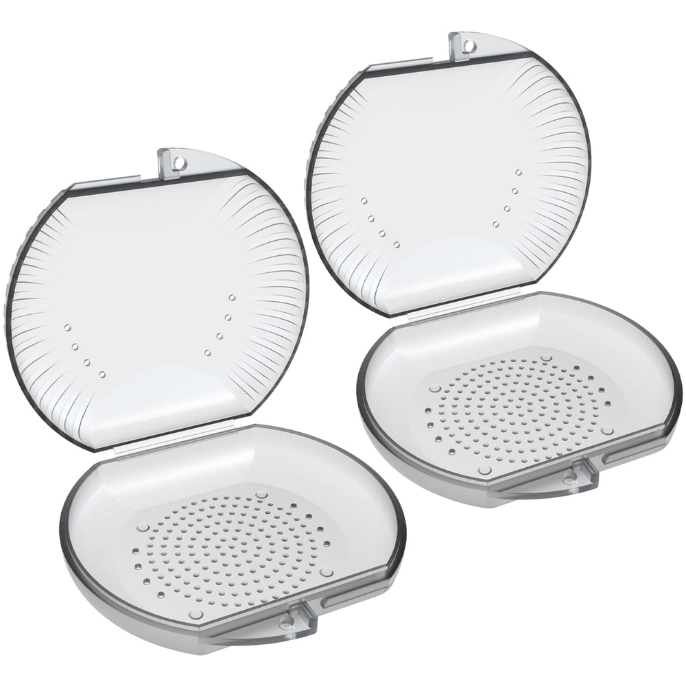 ARGOMAX gray aligner case with snap-on lid