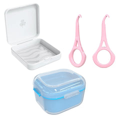 ARGOMAX Retainer Case in white with snap-on lid