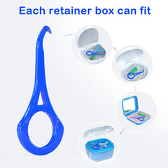 Blue ARGOMAX tool for removing braces and aligners