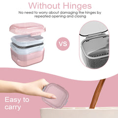 Internal capacity space illustration of denture cup