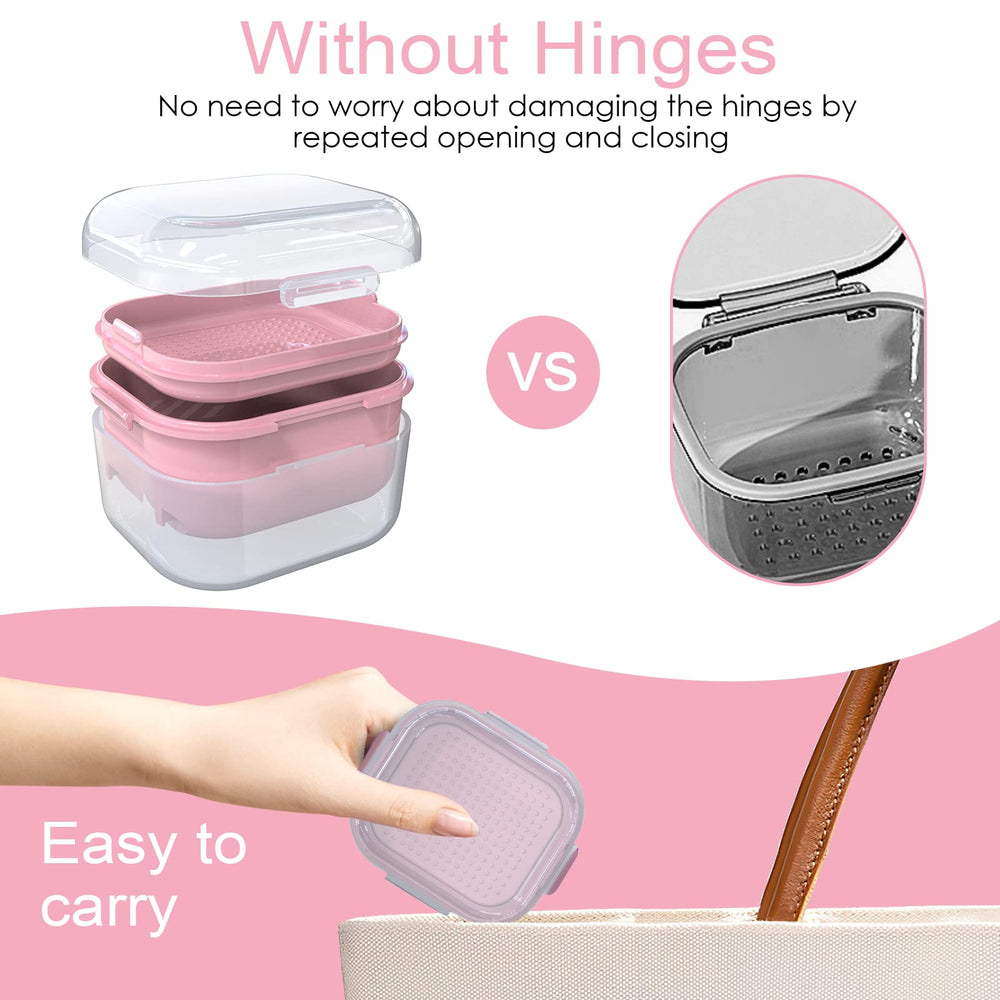 ARGOMAX denture cup tray for drying and storage