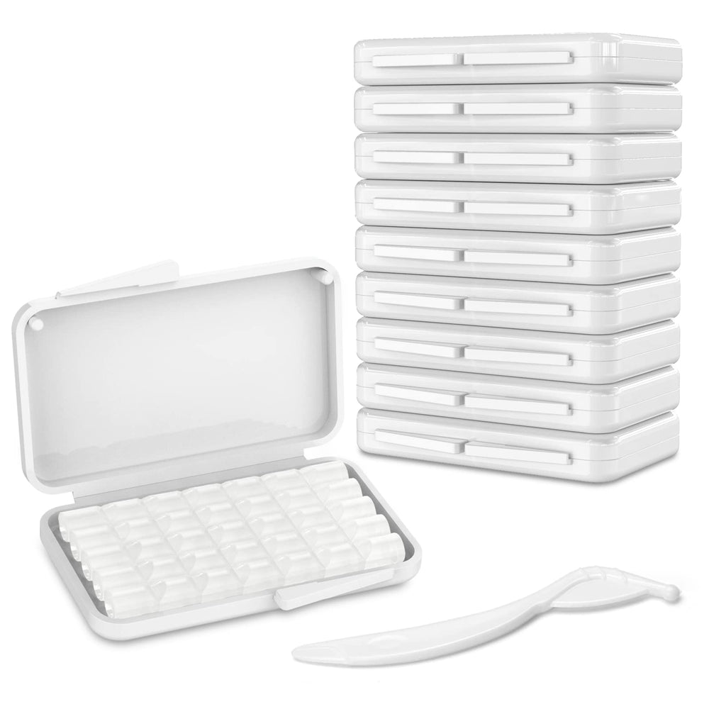 Durable ABS plastic shell with metal hinge shaft