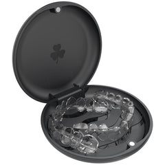 Upper storage compartment with magnetic hinges