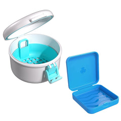 ARGOMAX leak-proof retainer cleaner case exterior with silicone seal