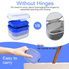 ARGOMAX purple retainer case with secure closure