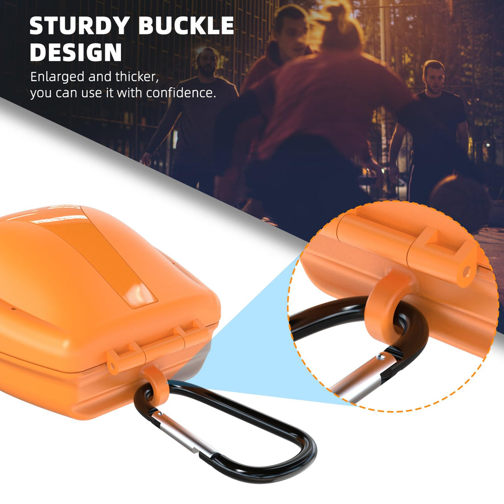 Bottom engraving area on ARGOMAX orange case