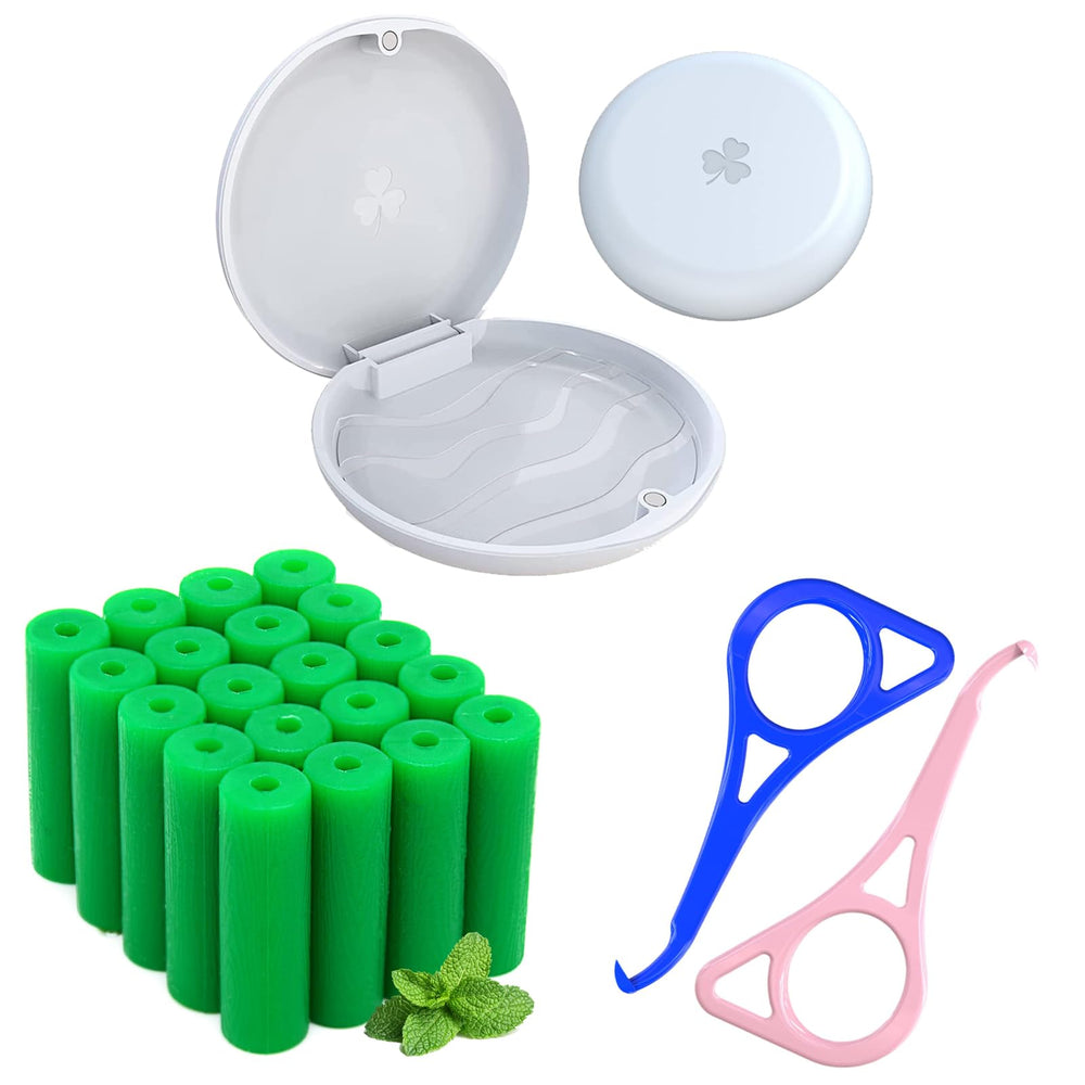 Front view of ARGOMAX retainer case with magnetic latch