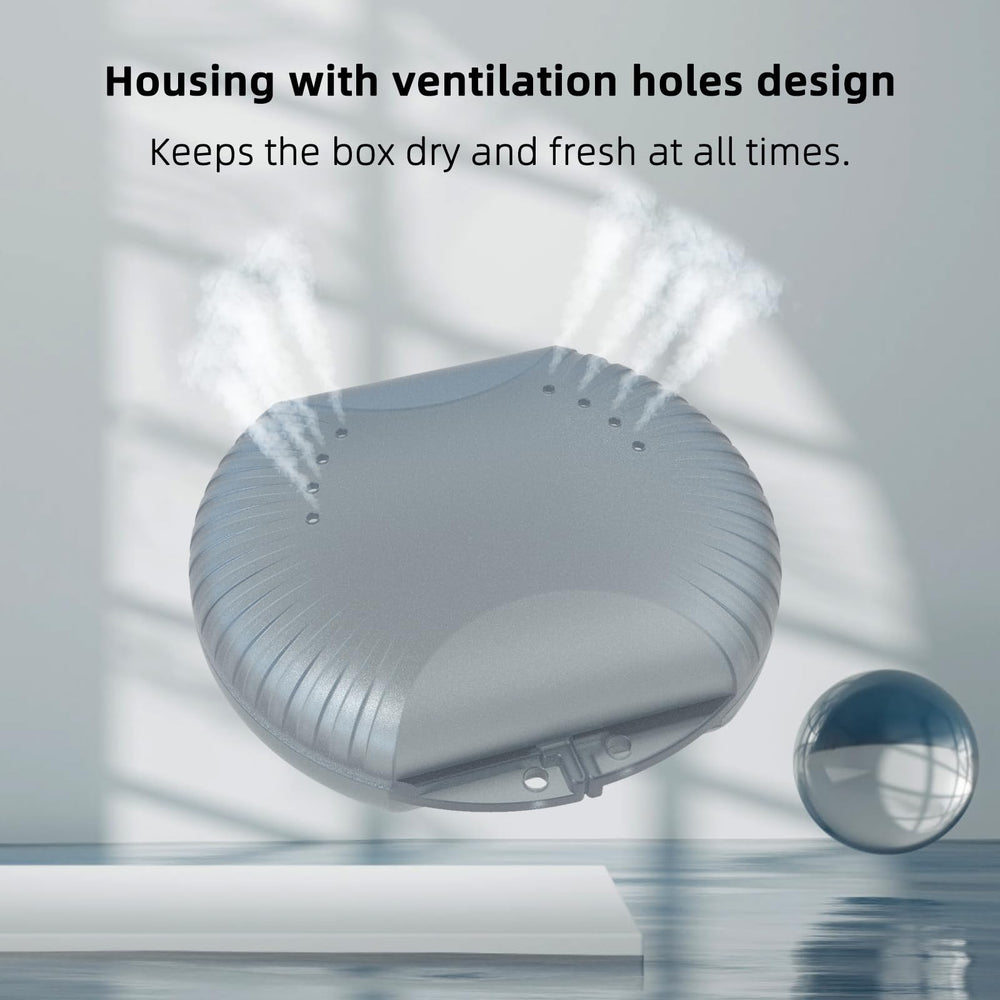 Hygienic and secure storage for aligners