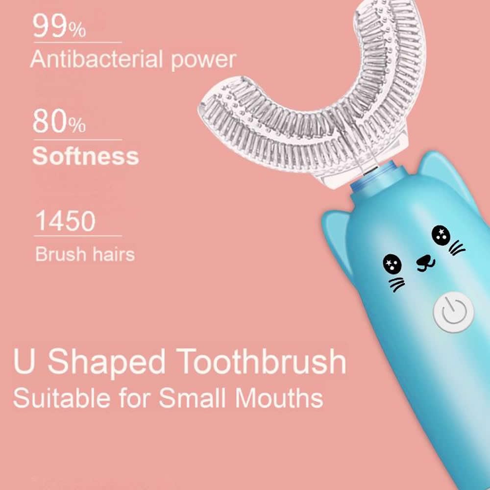 Built-in smart timer for 60-second brushing
